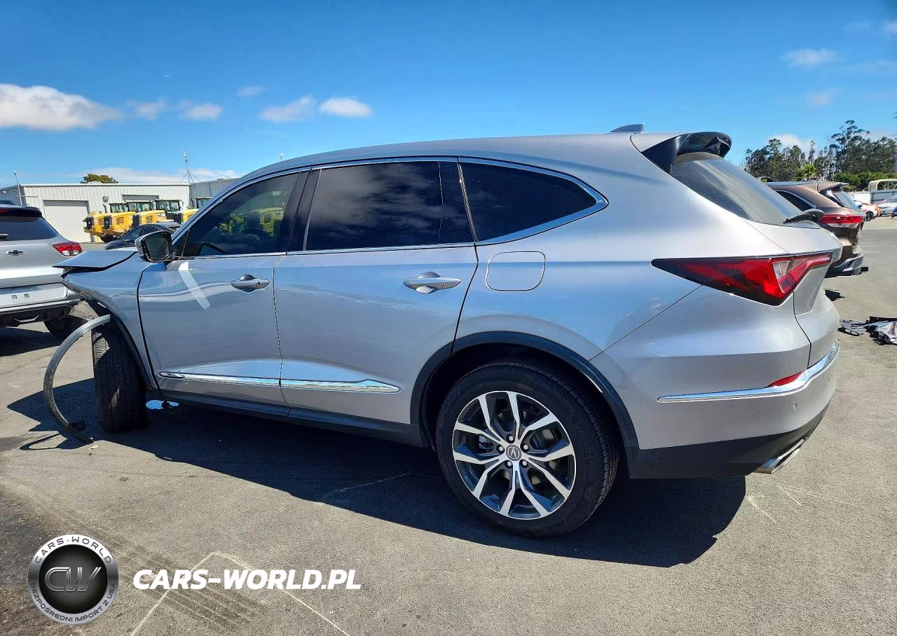 2022 Acura Mdx Technology VIN:5J8YE1H45NL016929 - 2