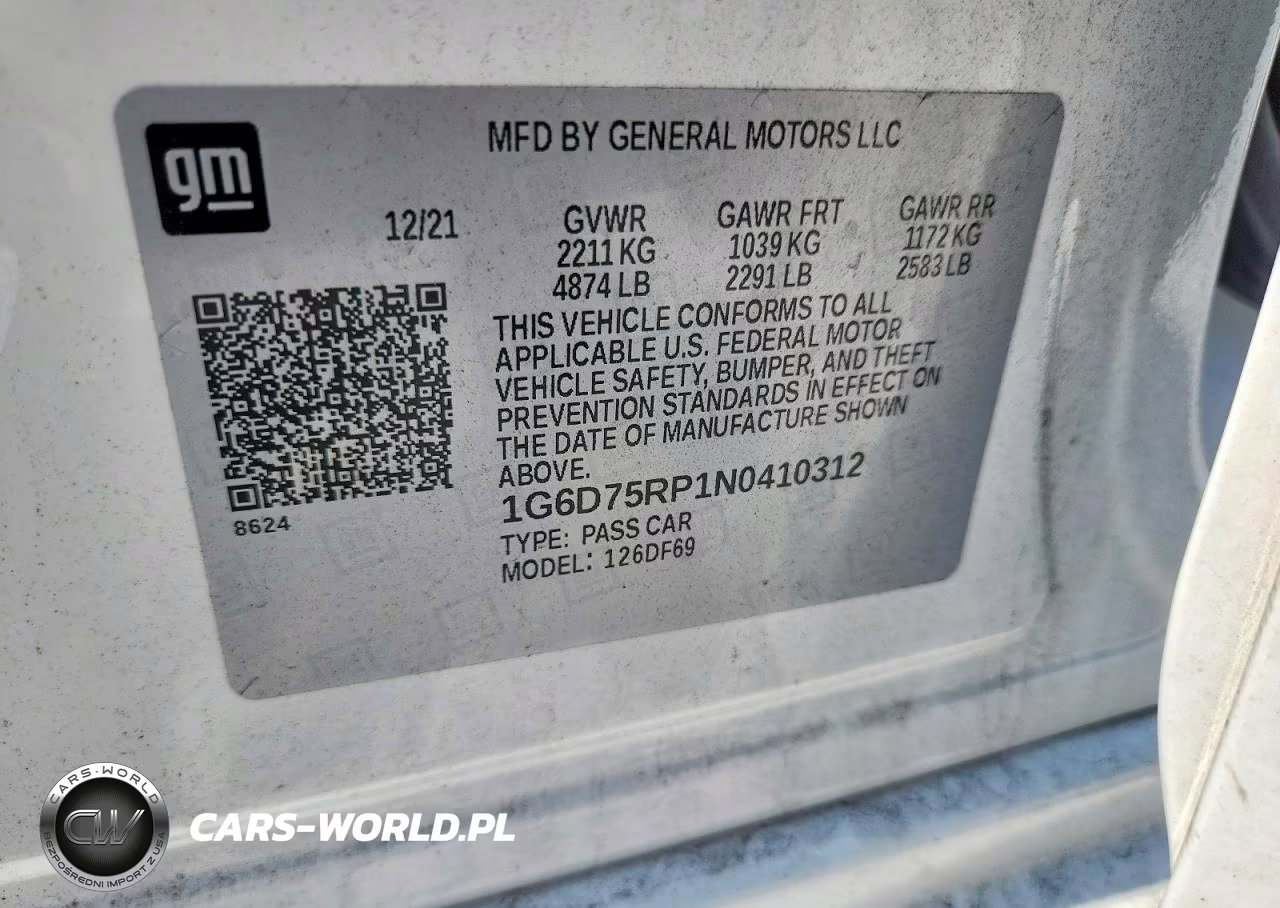 2022 Cadillac Ct4-V Blackwing VIN:1G6D75RP1N0410312 - 13