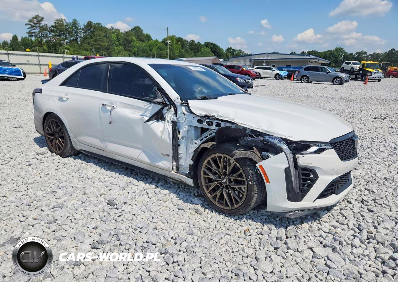 2022 Cadillac Ct4-V Blackwing VIN:1G6D75RP1N0410312 - 4