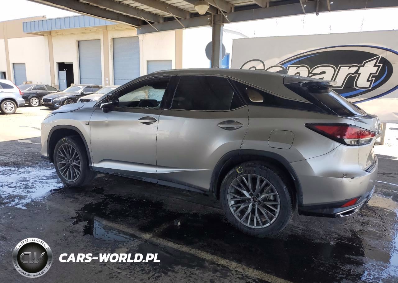 2022 LEXUS RX 350 F-S 350 F SPORT VIN:2T2SZMDA6NC351903 - 2