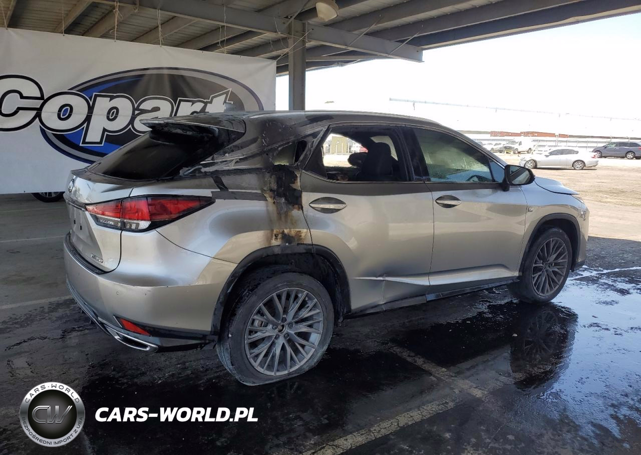 2022 LEXUS RX 350 F-S 350 F SPORT VIN:2T2SZMDA6NC351903 - 3