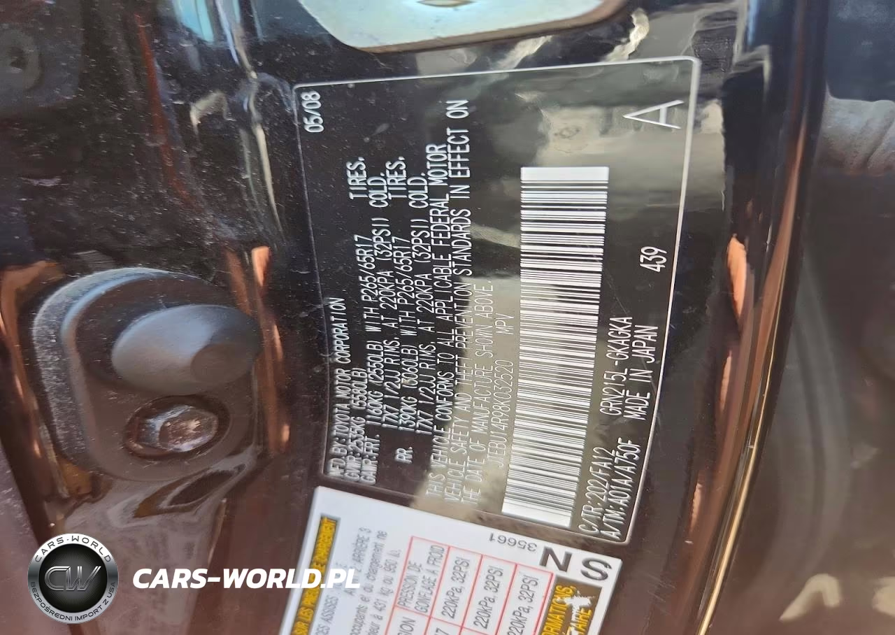 2008 Toyota 4Runner Sr5 VIN:JTEBU14R98K032520 - 12