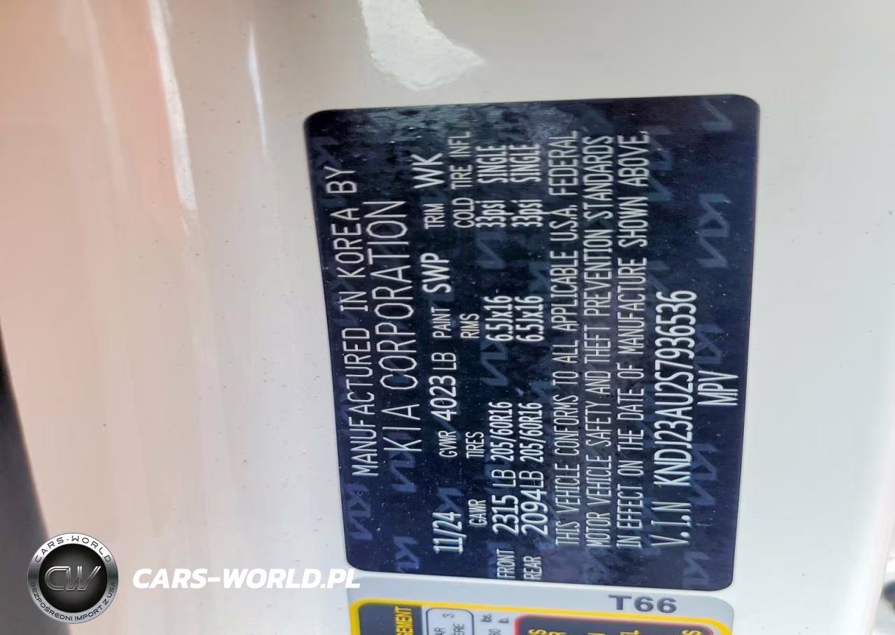2025 Kia Soul Lx VIN:KNDJ23AU2S7936536 - 12