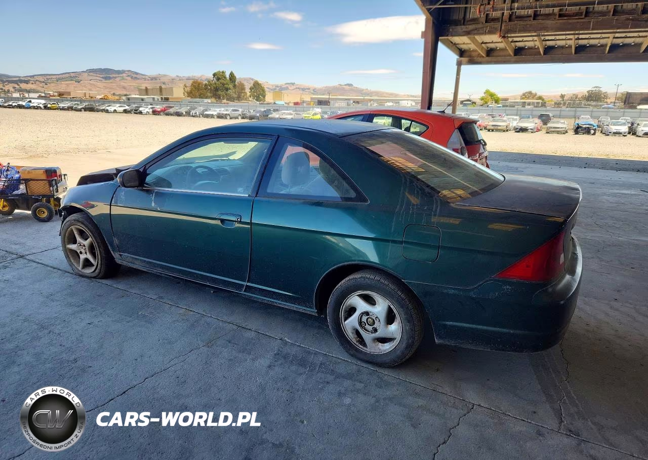 2002 Honda Civic Lx VIN:1HGEM21572L062756 - 2