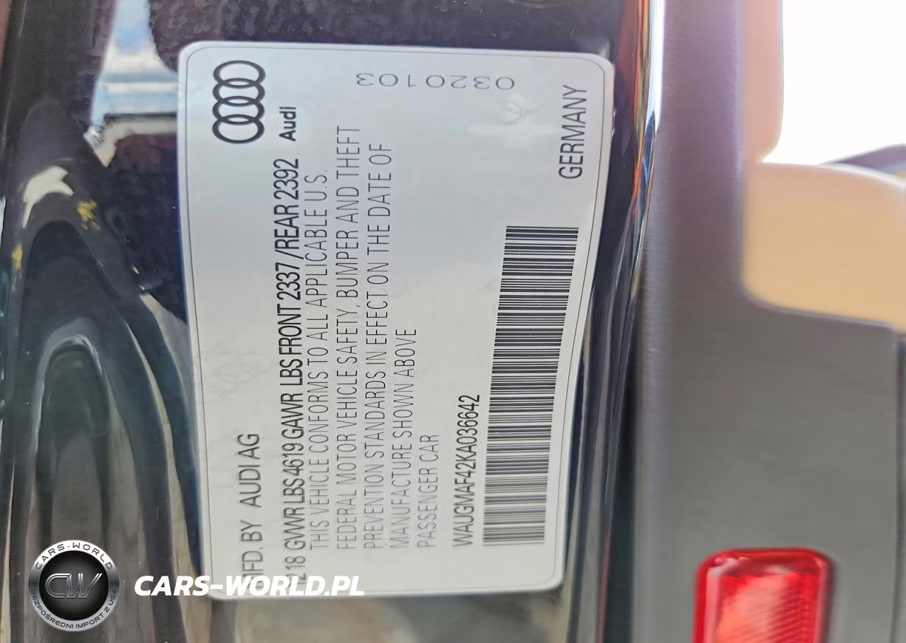 2019 Audi A4 Premium VIN:WAUGMAF42KA036642 - 12