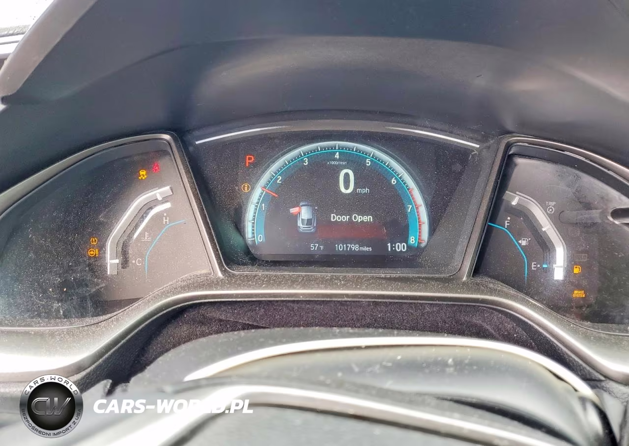 2017 Honda Civic Exl VIN:SHHFK7H71HU412485 - 9
