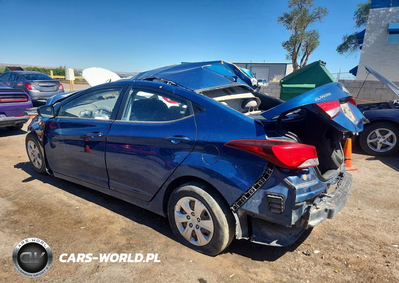 2016 Hyundai Elantra Se VIN:KMHDH4AE5GU640683 - 2