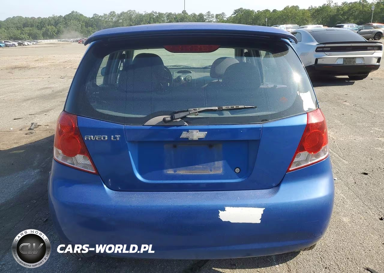 2006 Chevrolet Aveo Lt VIN:KL1TG66616B545667 - 6