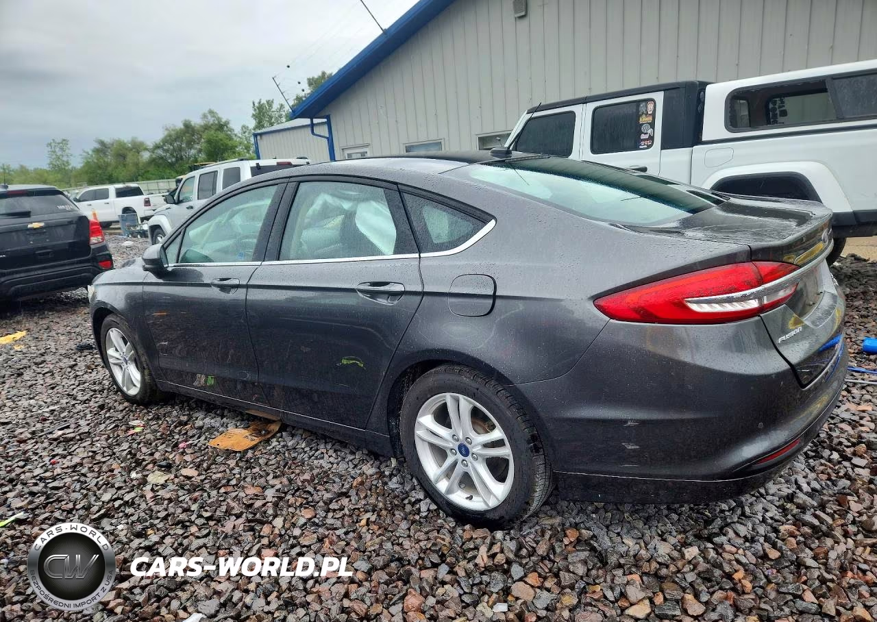2018 Ford Fusion VIN:3FA6P0HDXJR217818 - 2