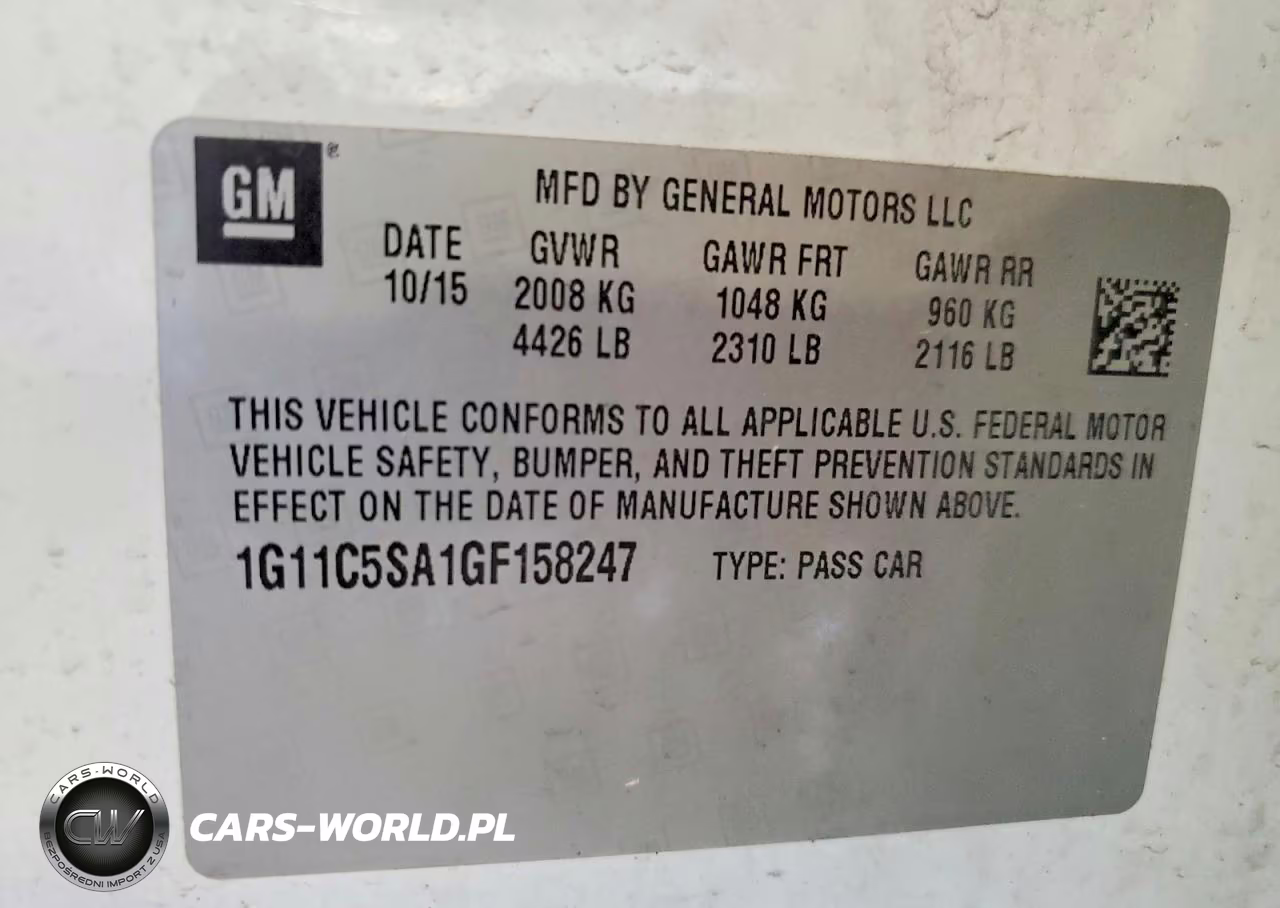 2016 Chevrolet Malibu Limited Lt VIN:1G11C5SA1GF158247 - 12