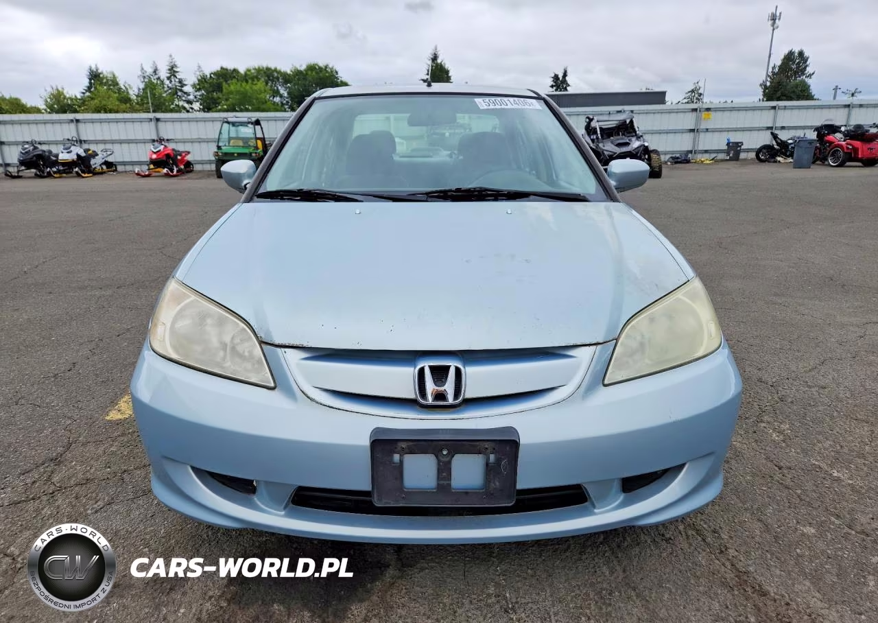 2004 Honda Civic Hybrid VIN:JHMES95664S000630 - 5