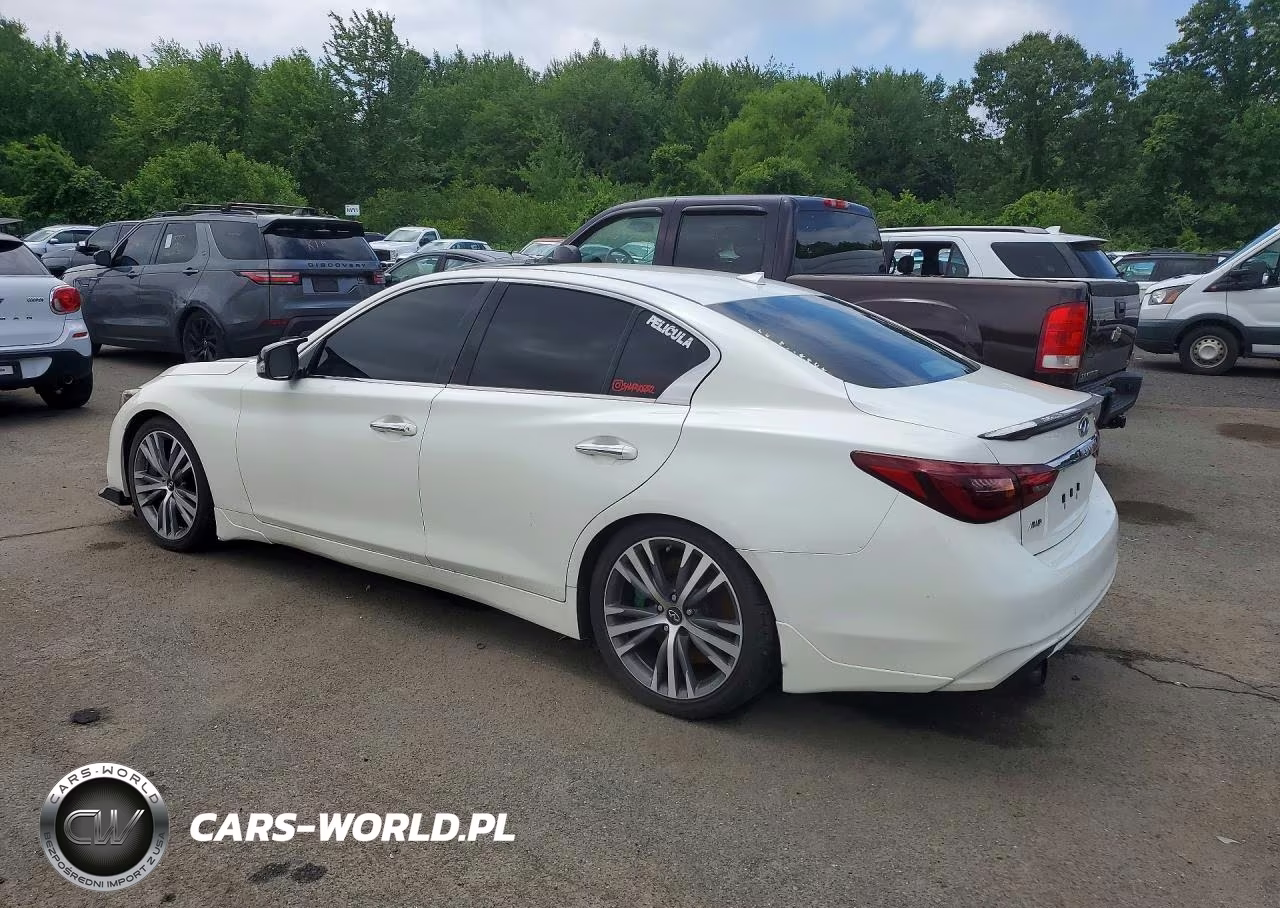 2018 Infiniti Q50 3.0T Sport VIN:JN1EV7AR2JM438402 - 2