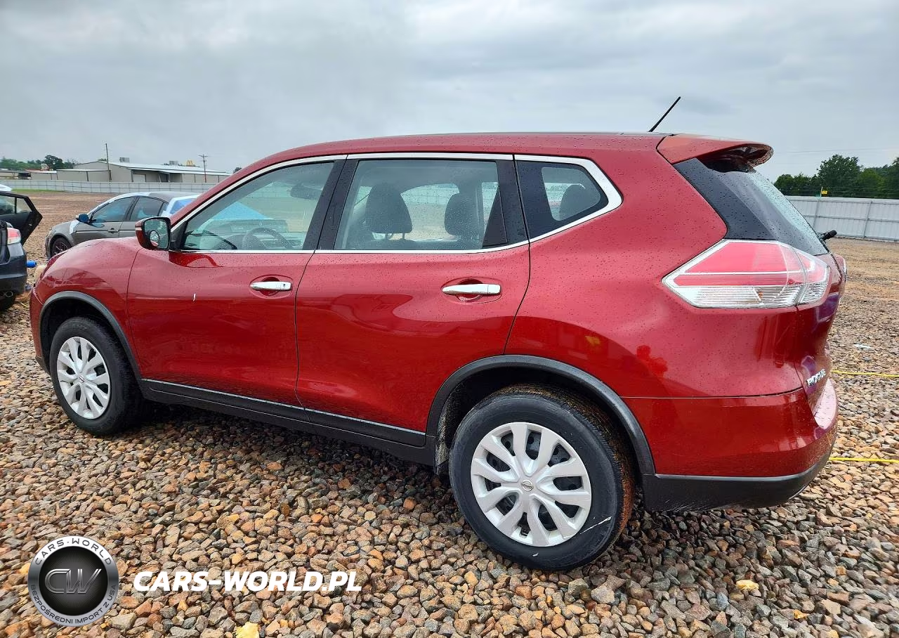 2015 Nissan Rogue S VIN:KNMAT2MVXFP523992 - 2