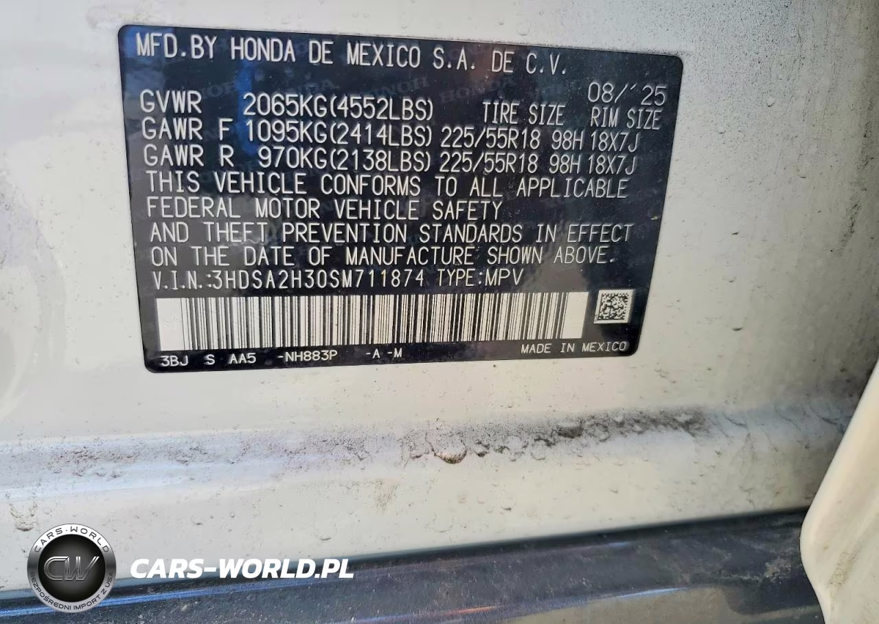 2025 Acura Adx VIN:3HDSA2H30SM711874 - 14