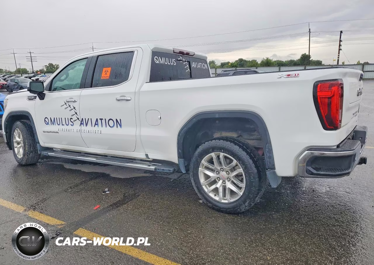 2020 GMC Sierra K1500 Slt VIN:3GTU9DED7LG182306 - 2