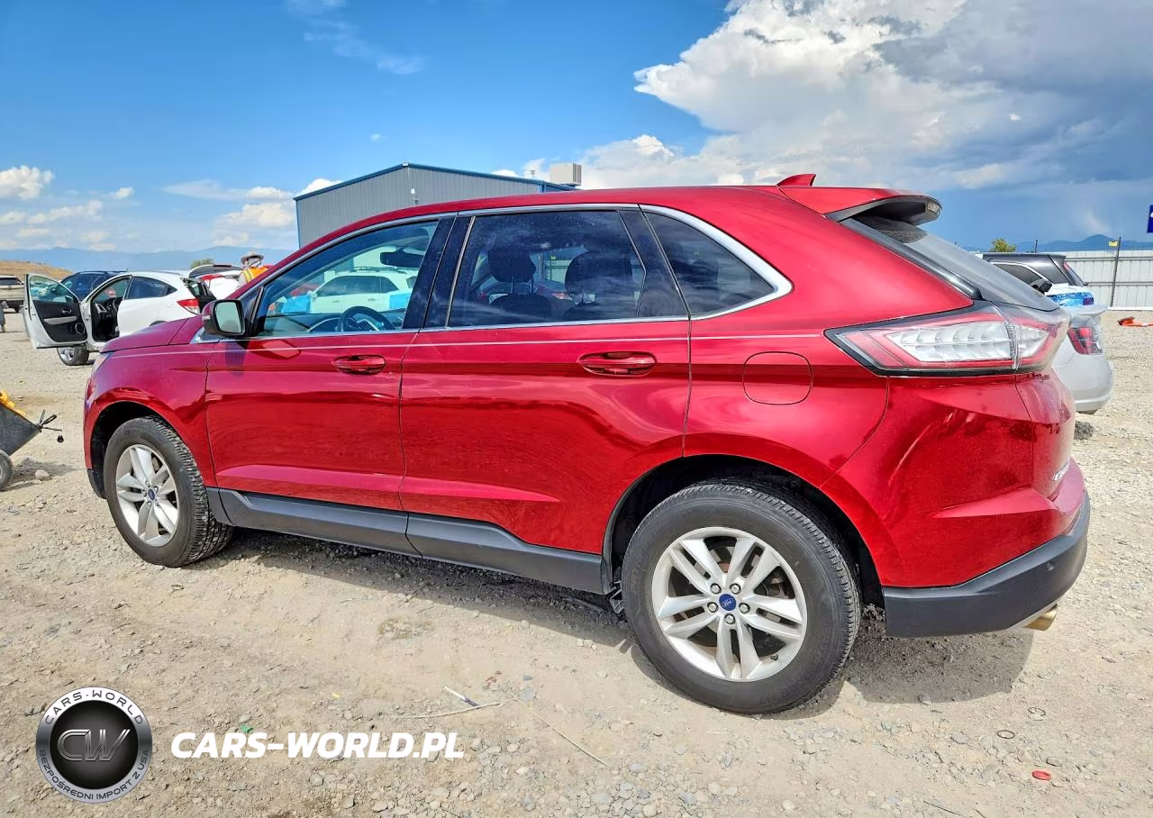 2017 Ford Edge Sel VIN:2FMPK4J91HBB26127 - 2