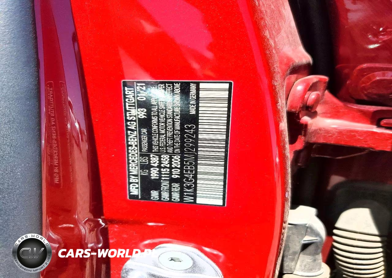2021 Mercedes-Benz A 220 VIN:W1K3G4EB5MJ299243 - 12