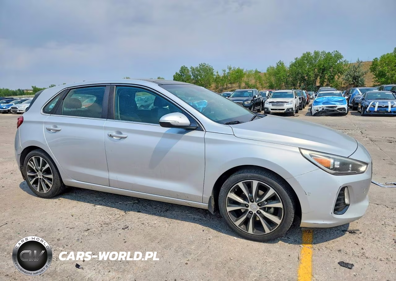 2018 Hyundai Elantra Gt Base VIN:KMHH35LE3JU015905 - 4