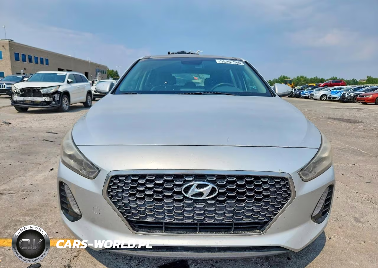 2018 Hyundai Elantra Gt Base VIN:KMHH35LE3JU015905 - 5