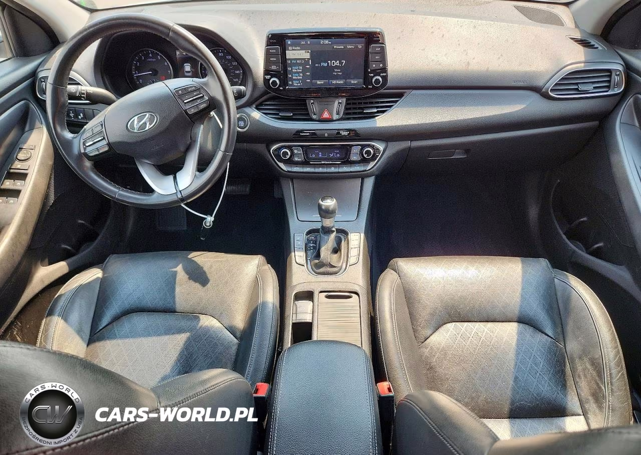 2018 Hyundai Elantra Gt Base VIN:KMHH35LE3JU015905 - 8