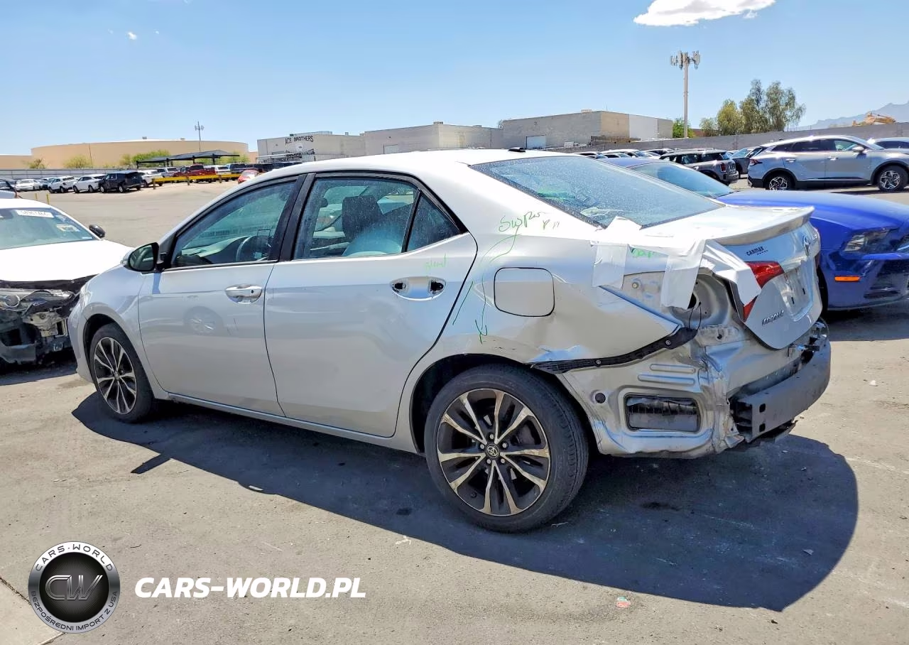 2017 Toyota Corolla Se VIN:5YFBURHE7HP674942 - 2