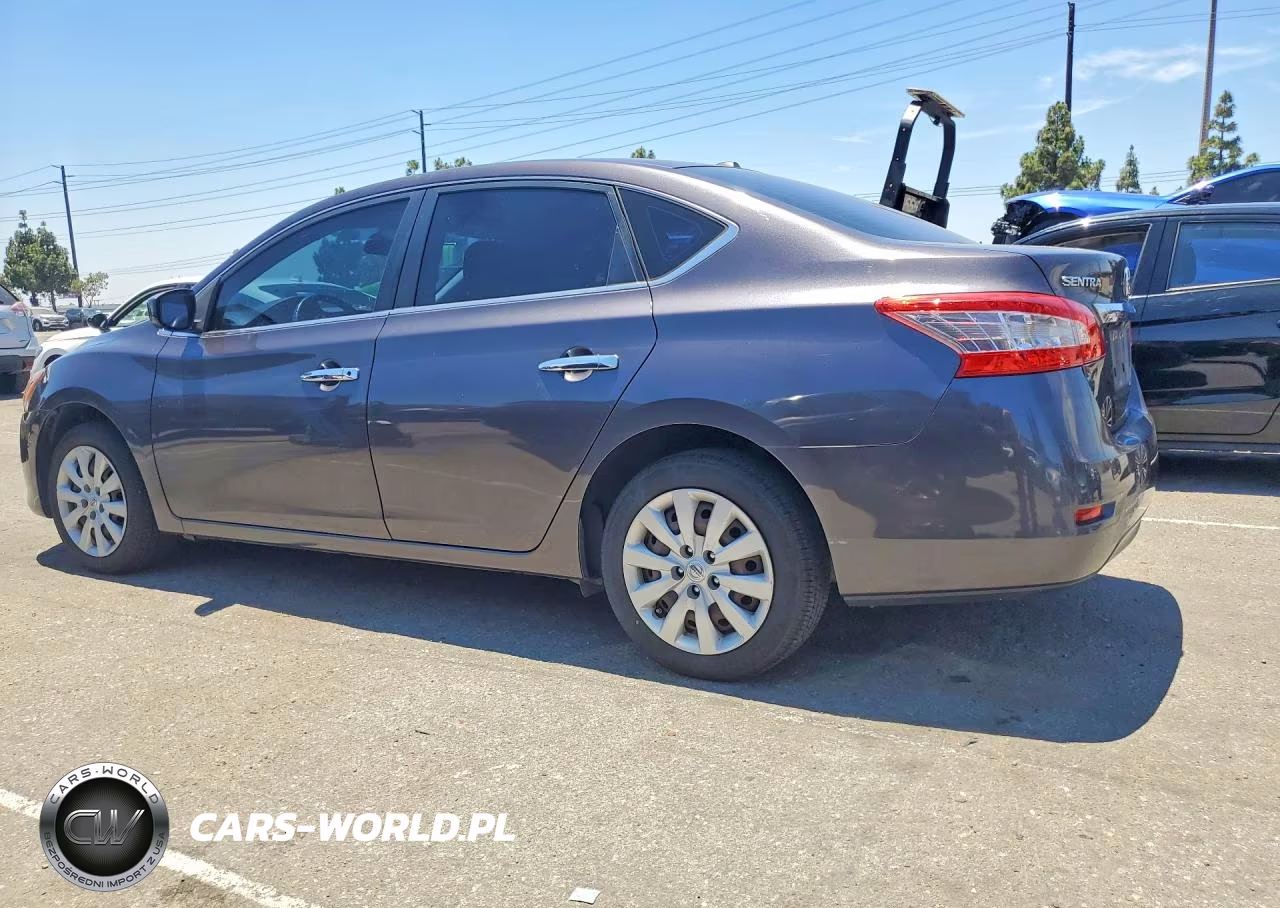 2015 Nissan Sentra Sv VIN:3N1AB7AP3FL633741 - 2
