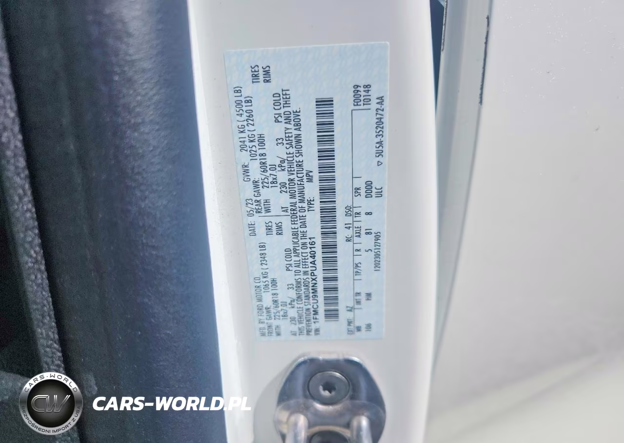 2023 Ford Escape St Line VIN:1FMCU9MNXPUA40161 - 12