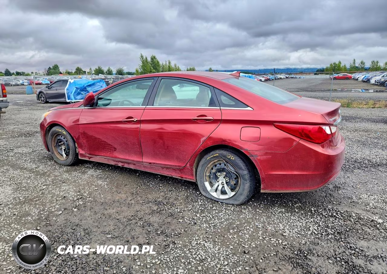 2012 Hyundai Sonata Gls VIN:5NPEB4AC6CH333746 - 2