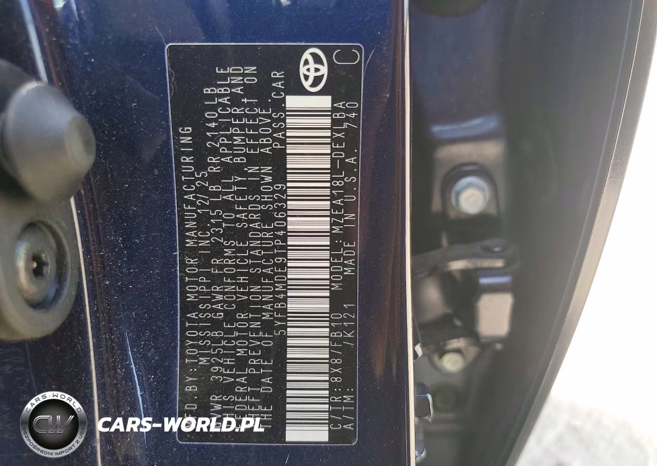 2026 Toyota Corolla Le VIN:5YFB4MDE9TP406329 - 12