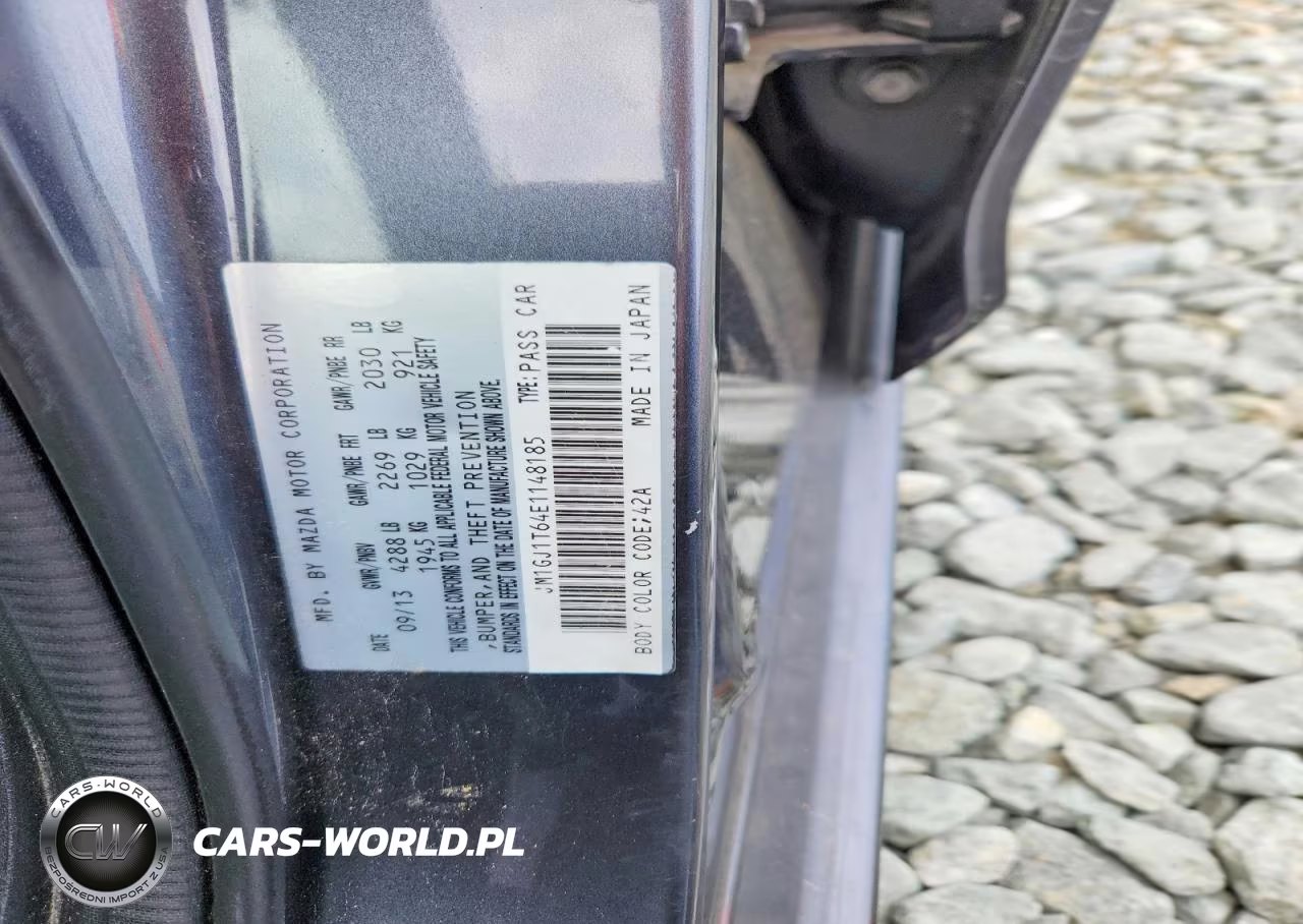 2014 Mazda 6 Touring VIN:JM1GJ1T64E1148185 - 12