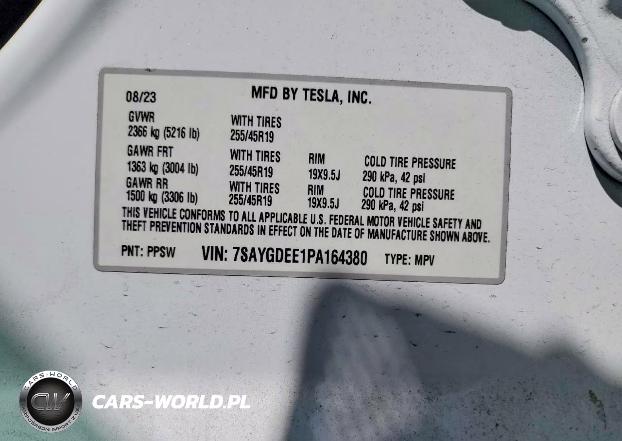 2023 Tesla Model Y VIN:7SAYGDEE1PA164380 - 12