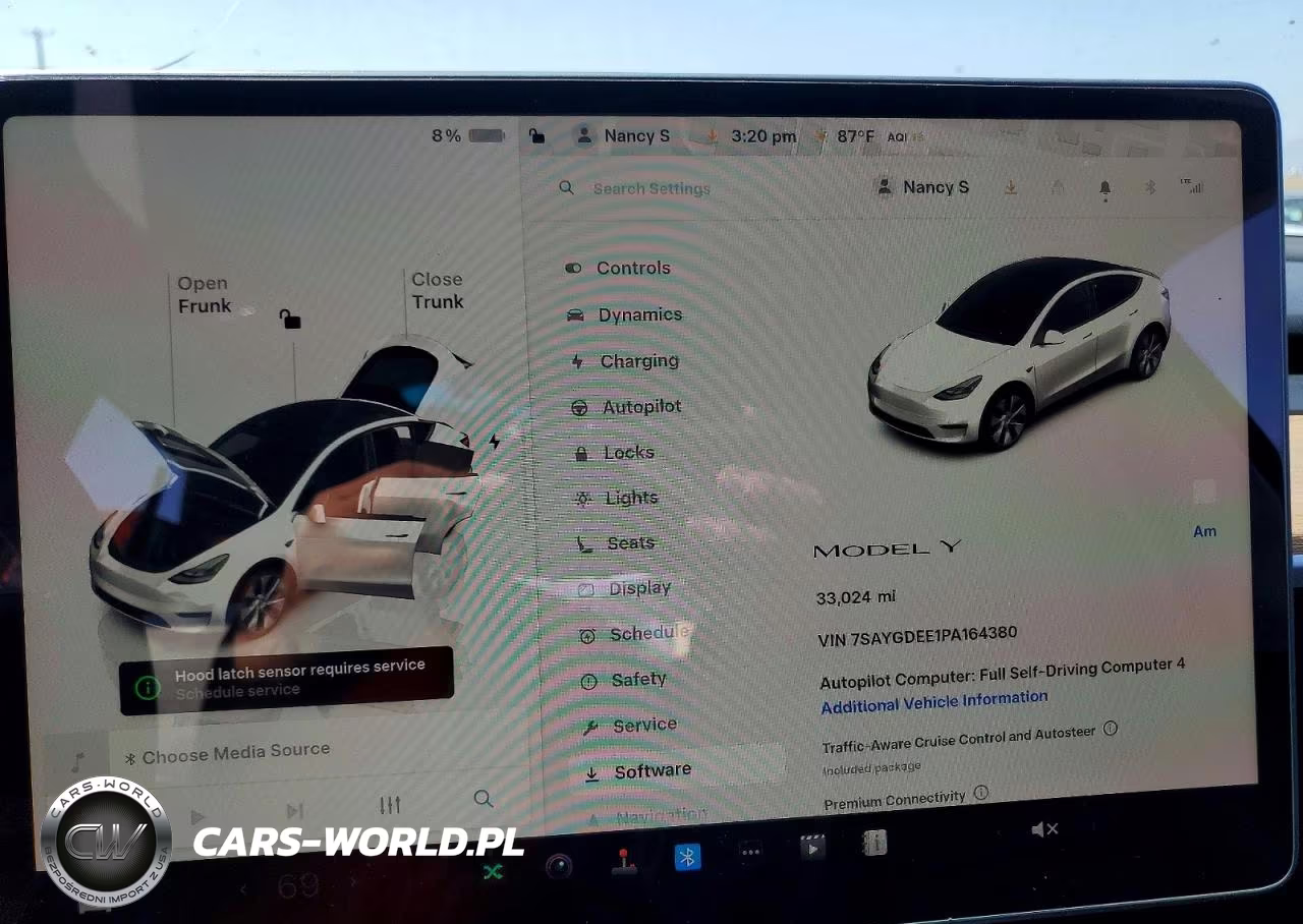 2023 Tesla Model Y VIN:7SAYGDEE1PA164380 - 9
