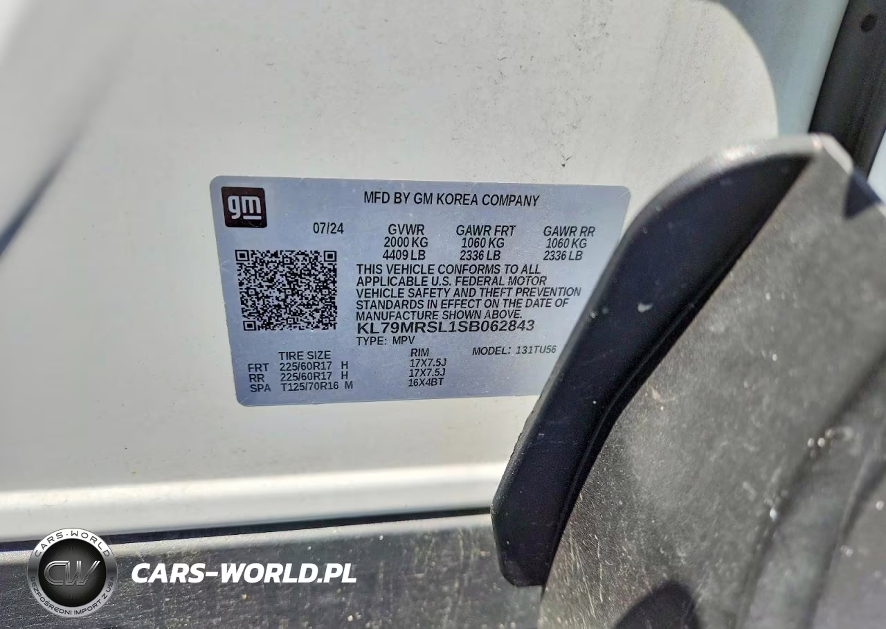 2025 Chevrolet Trailblazer Lt VIN:KL79MRSL1SB062843 - 14