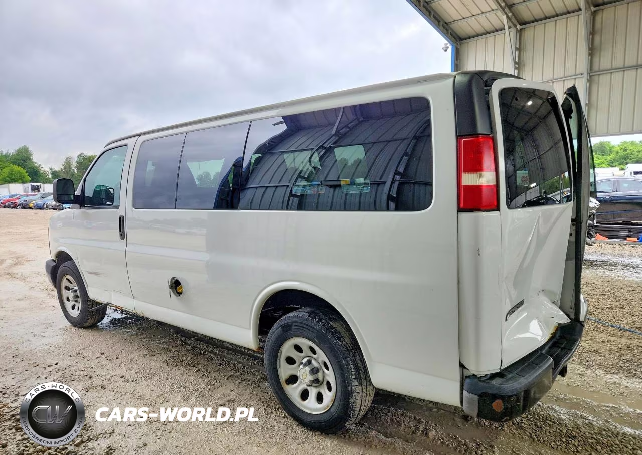2010 Chevrolet Express G1500 VIN:1GCUGADX0A1123254 - 2