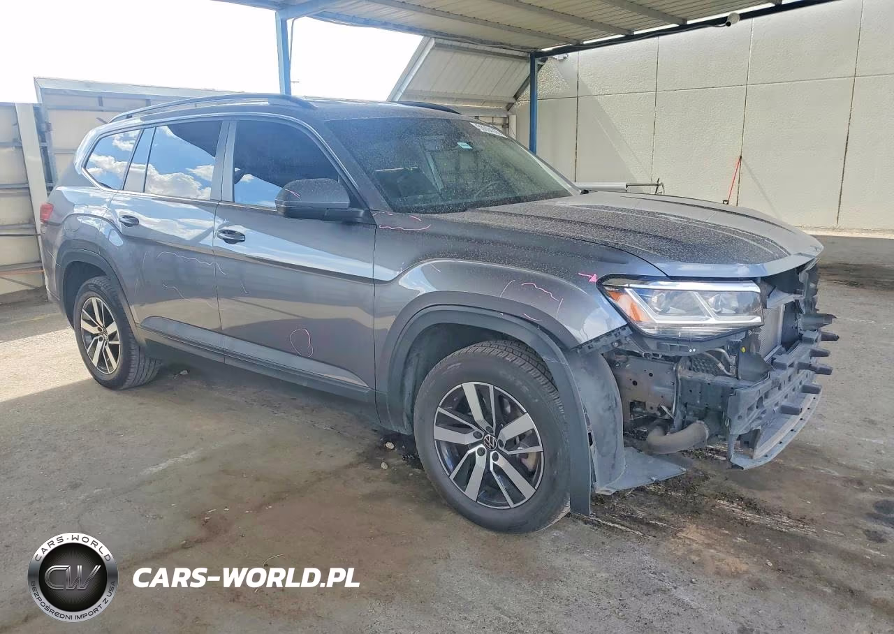 2021 Volkswagen Atlas Se VIN:1V2DP2CA2MC522340 - 4