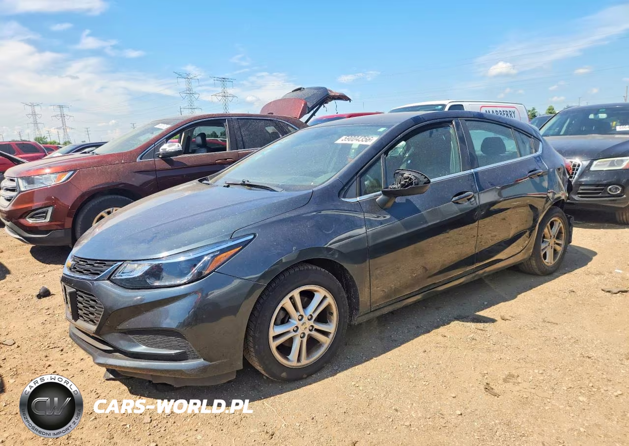 2017 Chevrolet Cruze Lt VIN:3G1BE6SM8HS592273 - 1