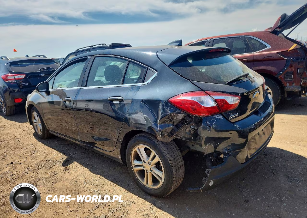 2017 Chevrolet Cruze Lt VIN:3G1BE6SM8HS592273 - 2