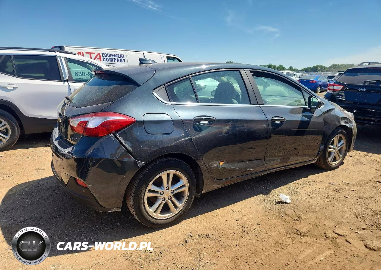 2017 Chevrolet Cruze Lt VIN:3G1BE6SM8HS592273 - 3