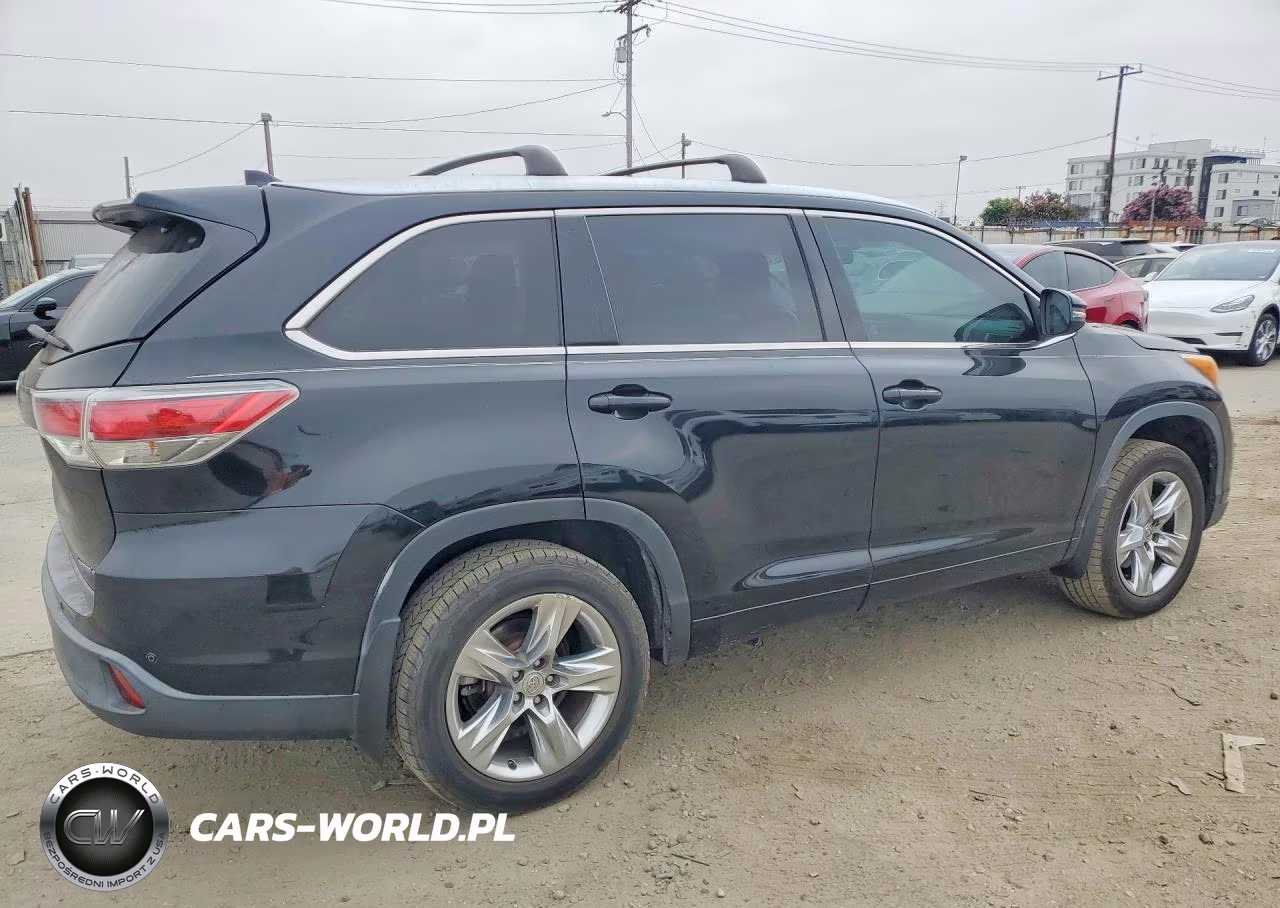 2015 Toyota Highlander Limited VIN:5TDDKRFH0FS145543 - 3