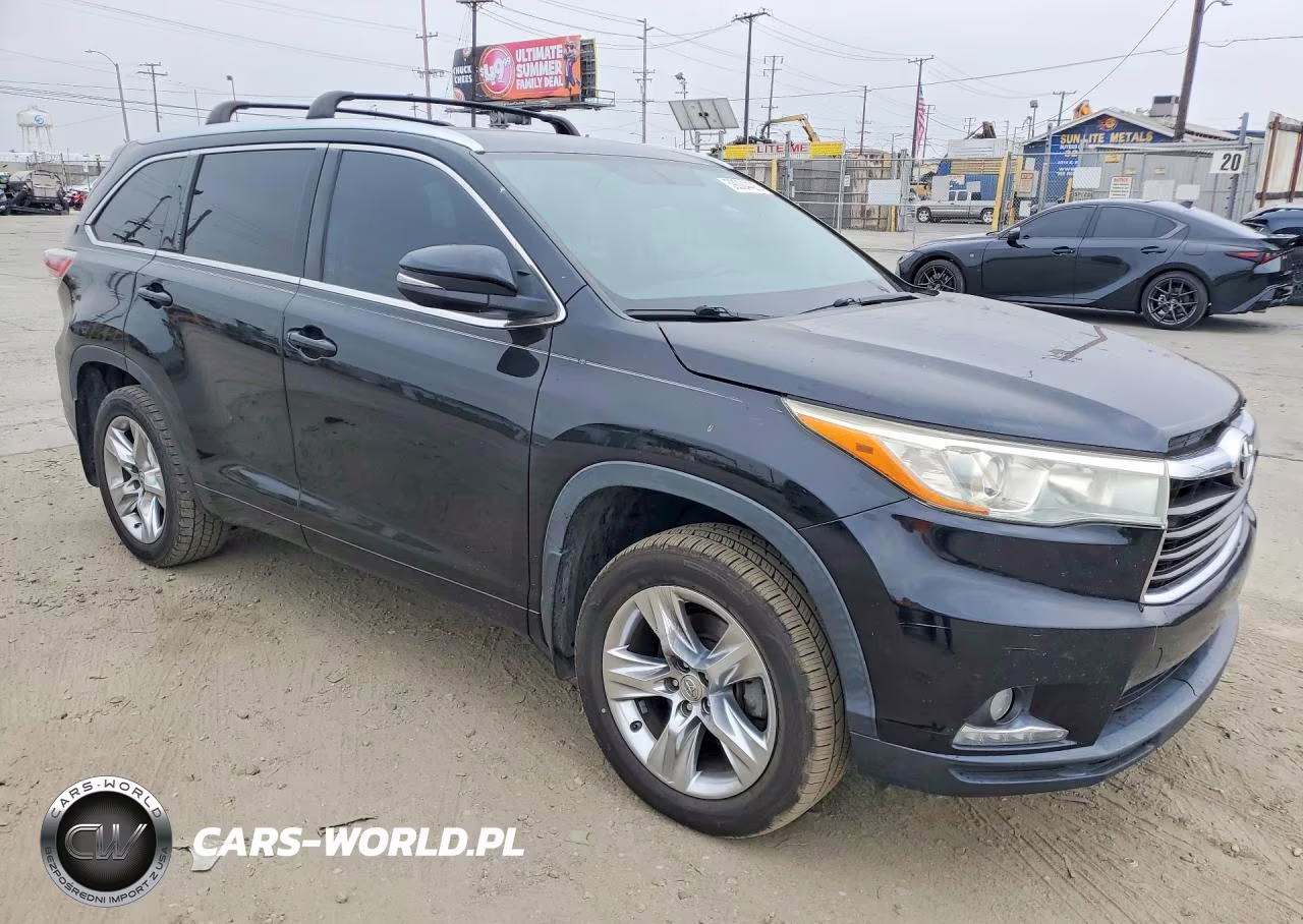 2015 Toyota Highlander Limited VIN:5TDDKRFH0FS145543 - 4