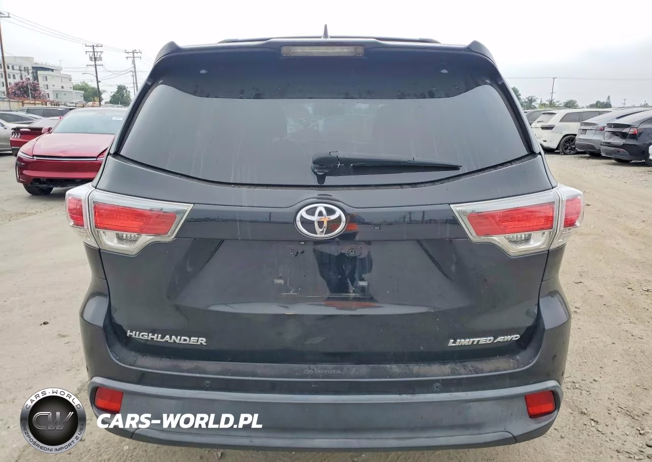 2015 Toyota Highlander Limited VIN:5TDDKRFH0FS145543 - 6