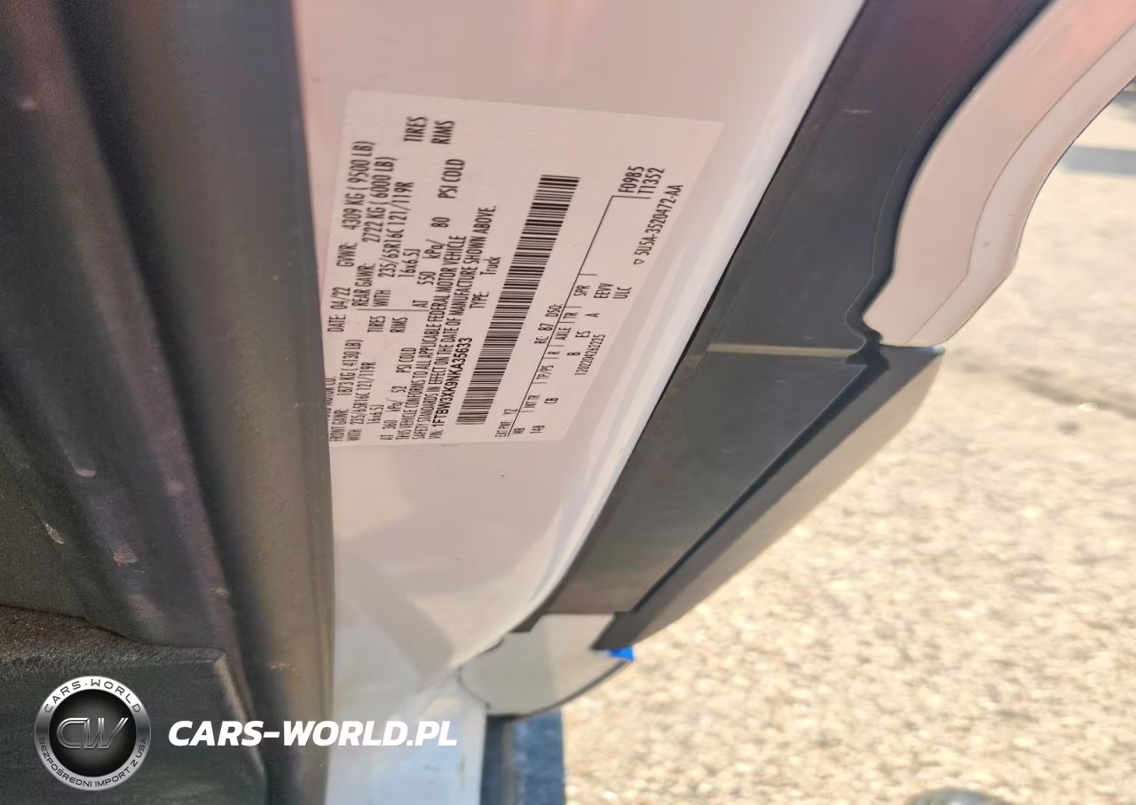 2022 Ford Transit T-350 VIN:1FTBW3XK9NKA35633 - 13