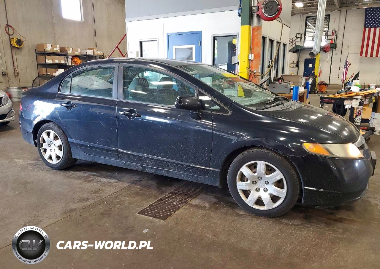 2007 Honda Civic Lx VIN:1HGFA16567L075716 - 4