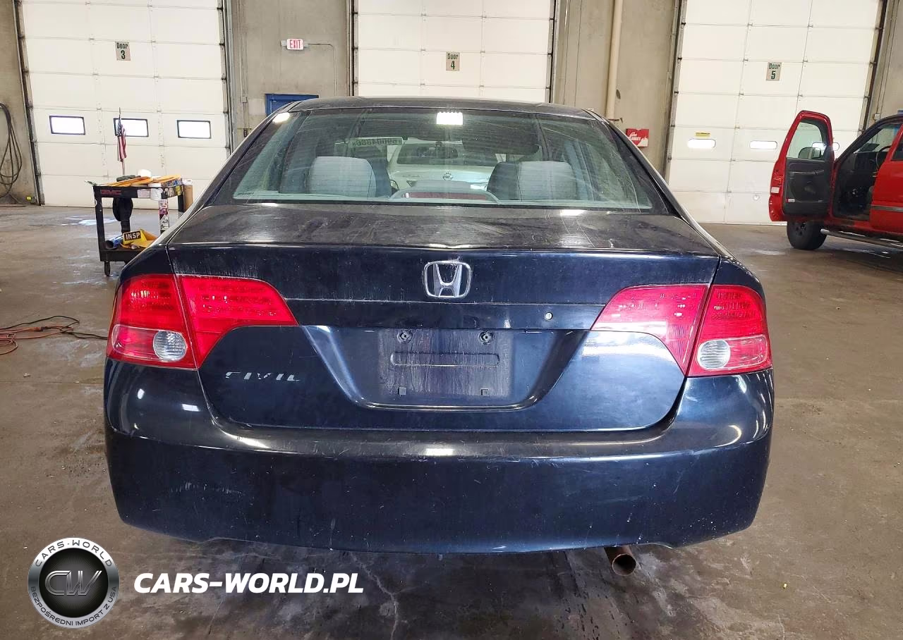 2007 Honda Civic Lx VIN:1HGFA16567L075716 - 6