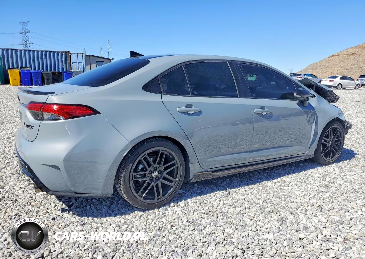 2022 Toyota Corolla Xse VIN:5YFT4MCE7NP126403 - 3