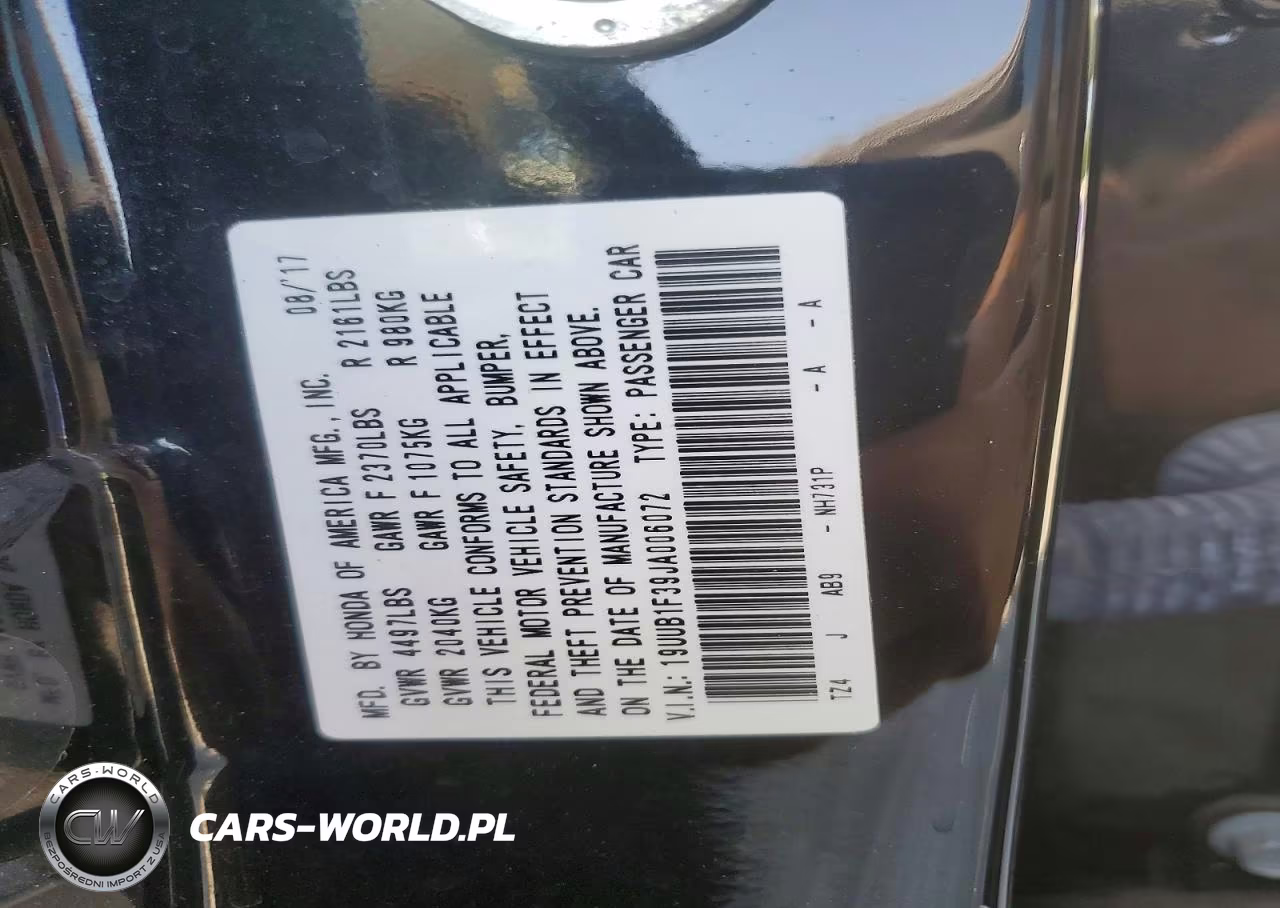 2018 Acura Tlx VIN:19UUB1F39JA006072 - 13