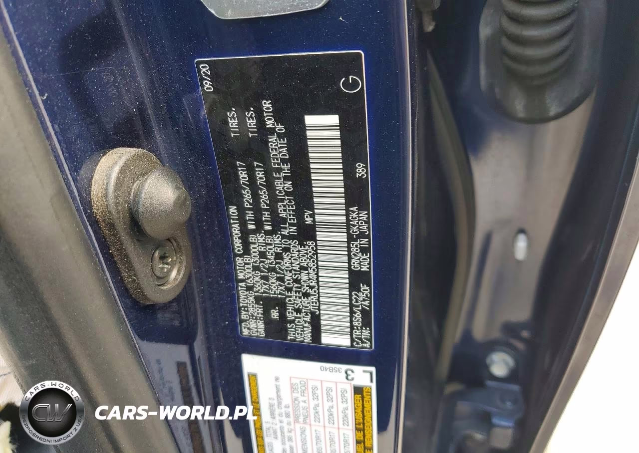 2021 Toyota 4Runner Trd Off-Road Premium VIN:JTERU5JR4M5852958 - 13