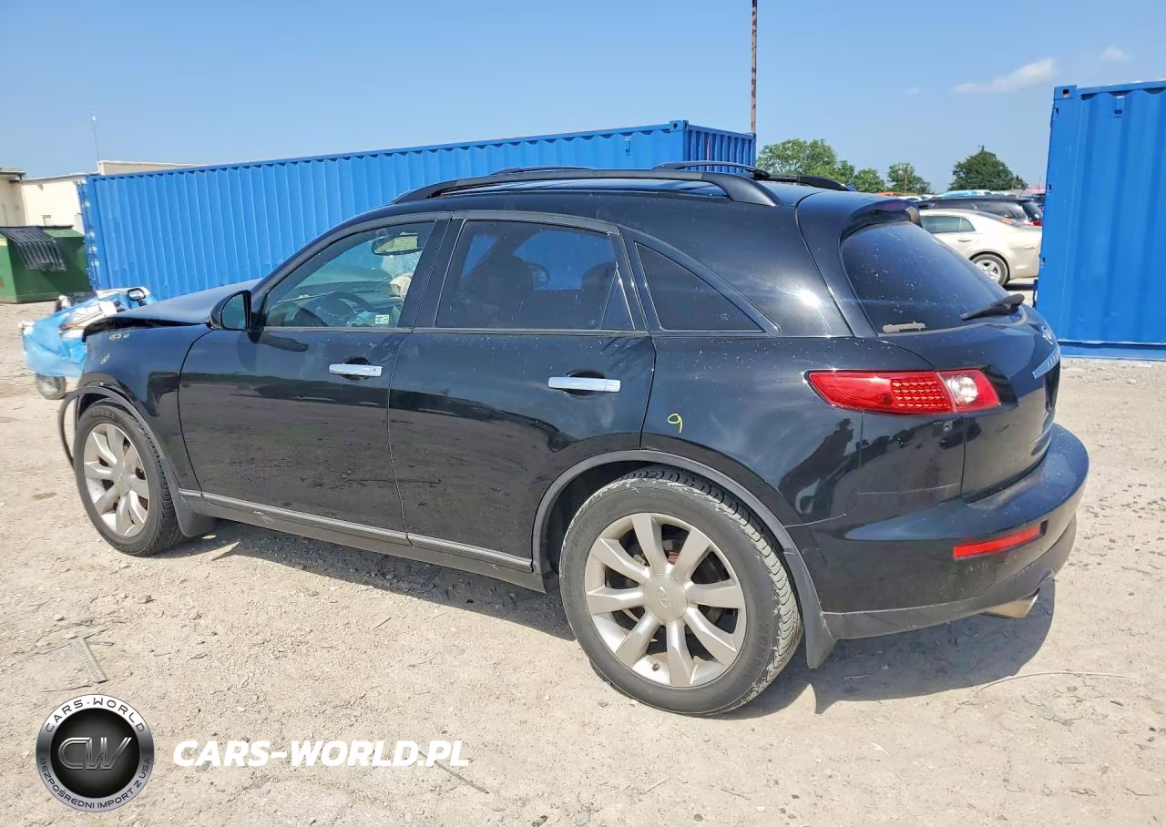 2003 Infiniti Fx35 Base VIN:JNRAS08W73X205608 - 2