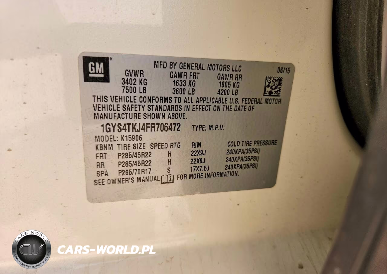 2015 Cadillac Escalade Esv Premium VIN:1GYS4TKJ4FR706472 - 13
