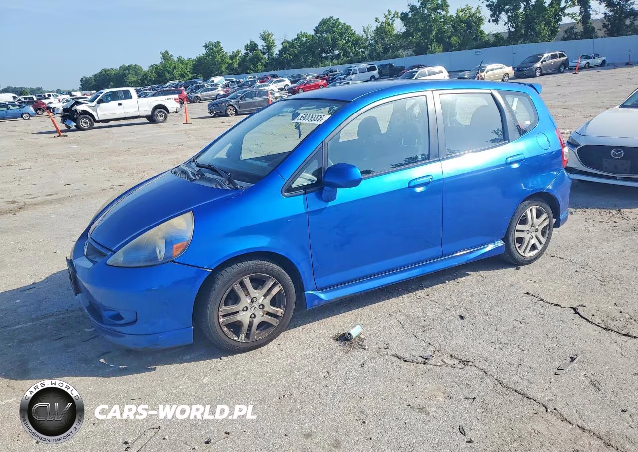 2008 Honda Fit Sport VIN:JHMGD38658S062649 - 1